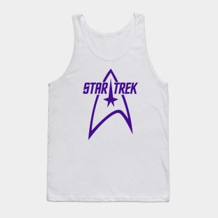 STAR TREK - Groovy tie dye insignia Tank Top